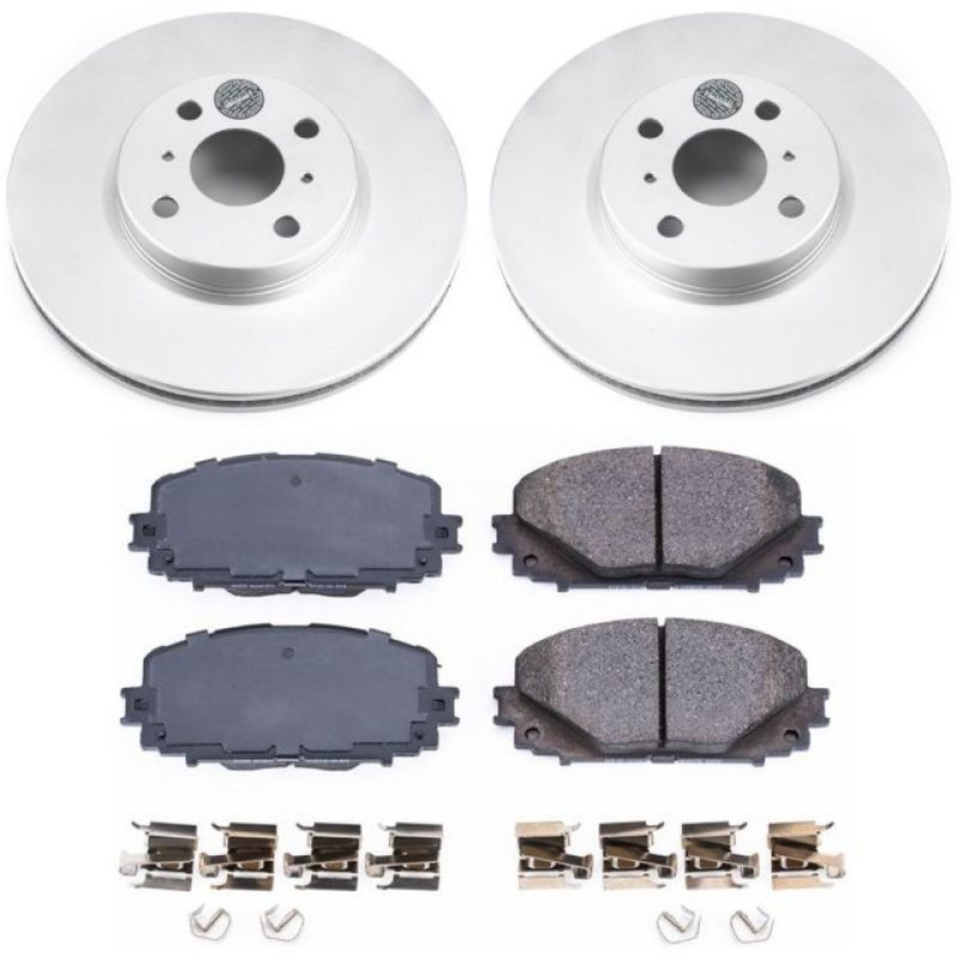 Picture of Power Stop 12-18 Toyota Yaris Front Z17 Evolution Geomet Coated Brake Kit
