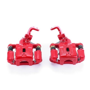 Picture of Power Stop 05-06 Hyundai Elantra Rear Red Calipers w-Brackets - Pair