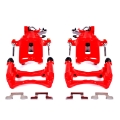 Picture of Power Stop 05-14 Ford Mustang Rear Red Calipers w-Brackets - Pair