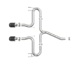 Picture of aFe Takeda 2-1-2in 304 SS Axle-Back Exhaust w-Carbon Tips 17-20 Honda Civic Sport L4-1-5L t
