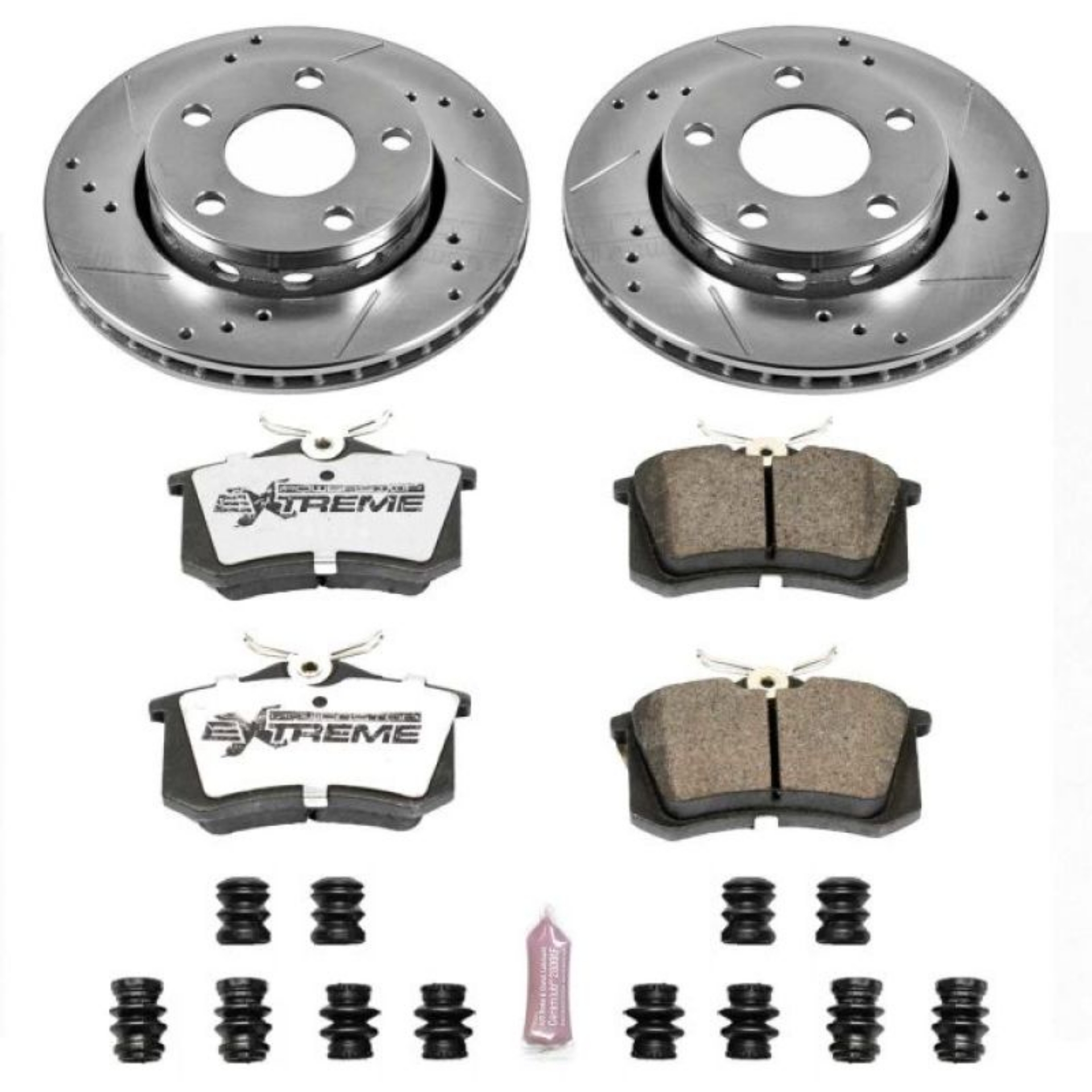 Picture of Power Stop 00-02 Audi S4 Rear Z26 Street Warrior Brake Kit