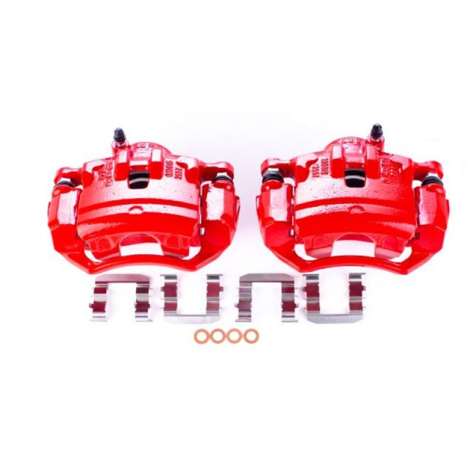 Picture of Power Stop 10-12 Hyundai Tucson Front Red Calipers w-Brackets - Pair