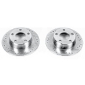 Picture of Power Stop 99-04 Audi A6 Quattro Rear Evolution Drilled & Slotted Rotors - Pair