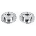 Picture of Power Stop 99-04 Audi A6 Quattro Rear Evolution Drilled & Slotted Rotors - Pair