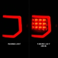 Picture of ANZO 07-11 Toyota Tundra Full LED Taillights Black Housing Smoke Lens G2 w-C light Bars