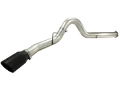 Picture of aFe MACHForce XP 5in DPF-Back Stainless Steel Exhaust , Blk,Ford Diesel Trucks 11-14 V8-6-7L td
