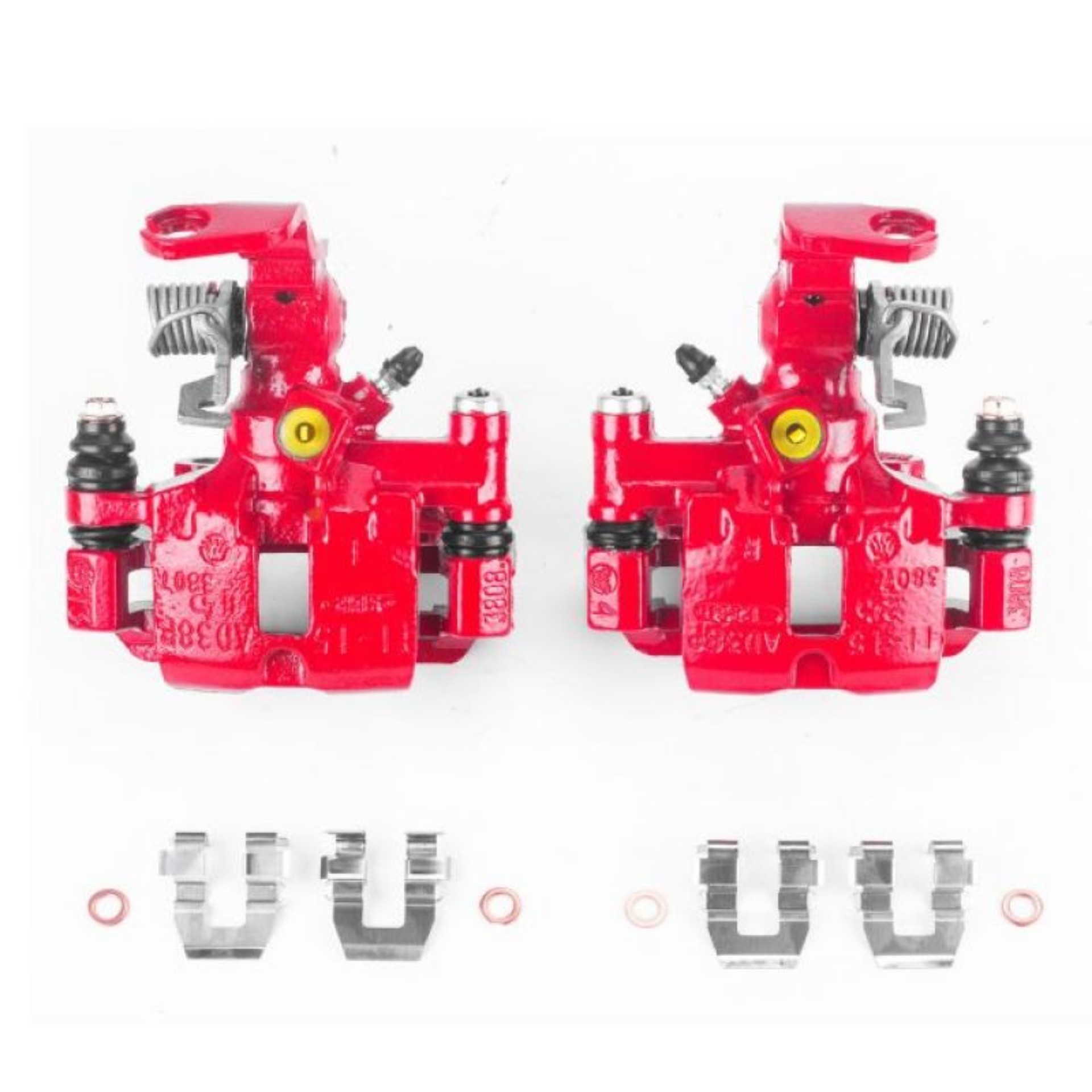 Picture of Power Stop 03-05 Buick Park Avenue Rear Red Calipers w-Brackets - Pair