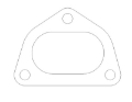 Picture of Cometic Ford-Coswroth BDA 3-Bolt -064 AM Exhaust Gasket