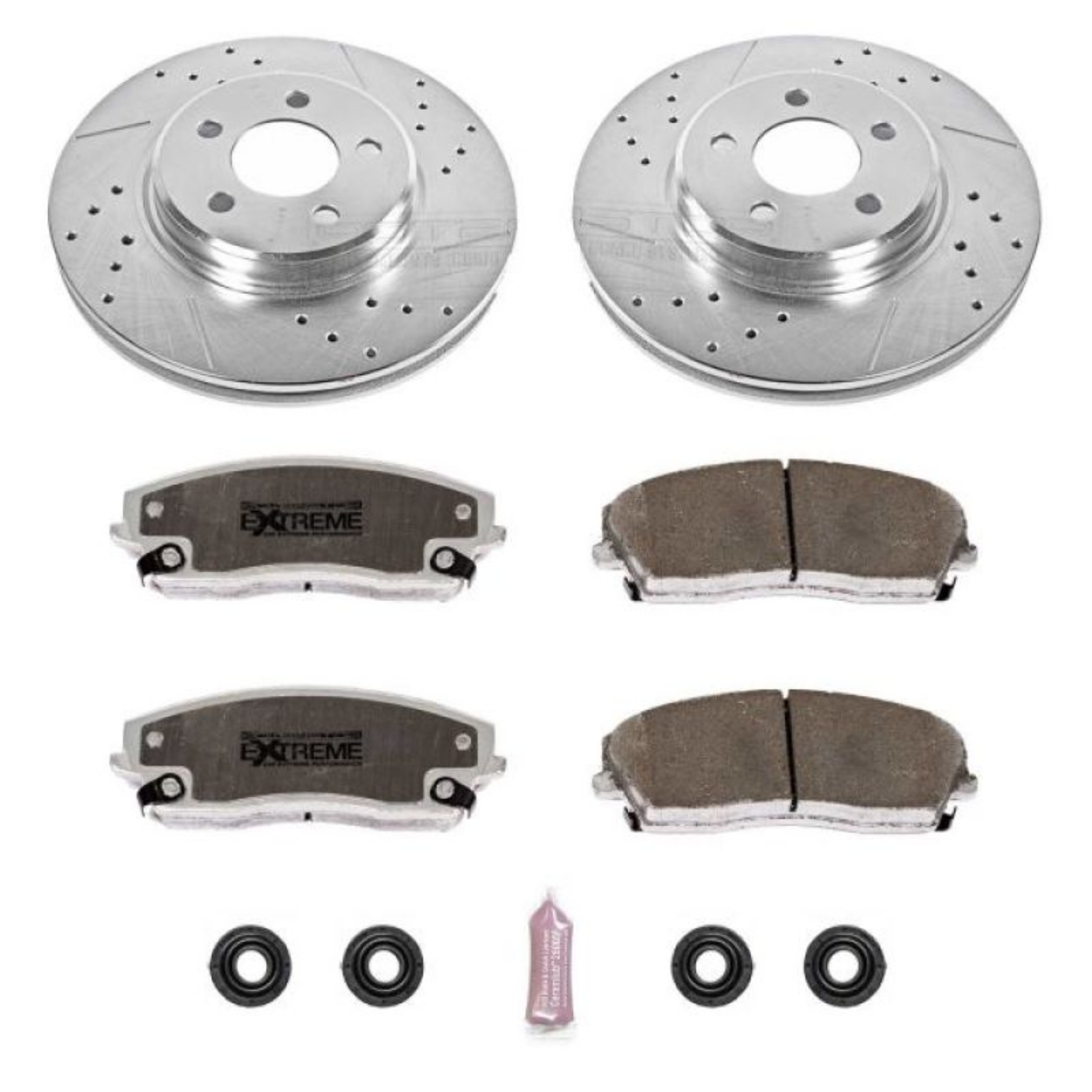 Picture of Power Stop 05-19 Chrysler 300 Front Z26 Street Warrior Brake Kit