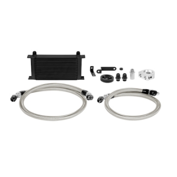 Picture of Mishimoto 08-14 Subaru WRX Oil Cooler Kit - Black