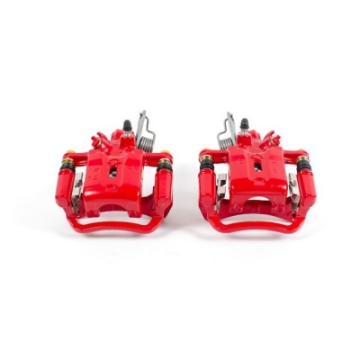 Picture of Power Stop 2001 Infiniti I30 Rear Red Calipers w-Brackets - Pair