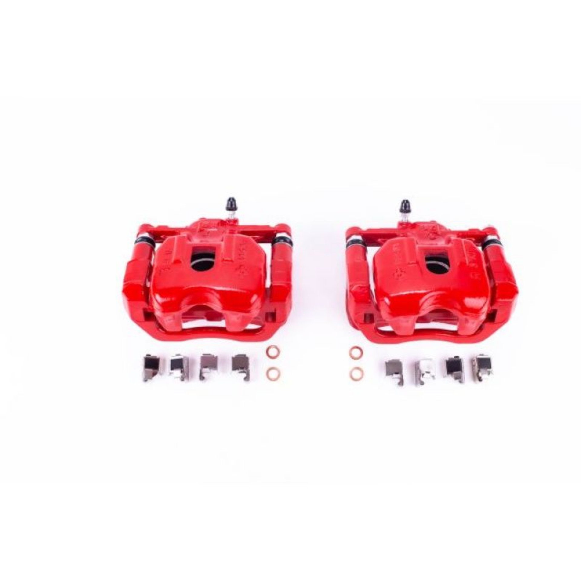 Picture of Power Stop 96-00 Toyota RAV4 Front Red Calipers w-Brackets - Pair