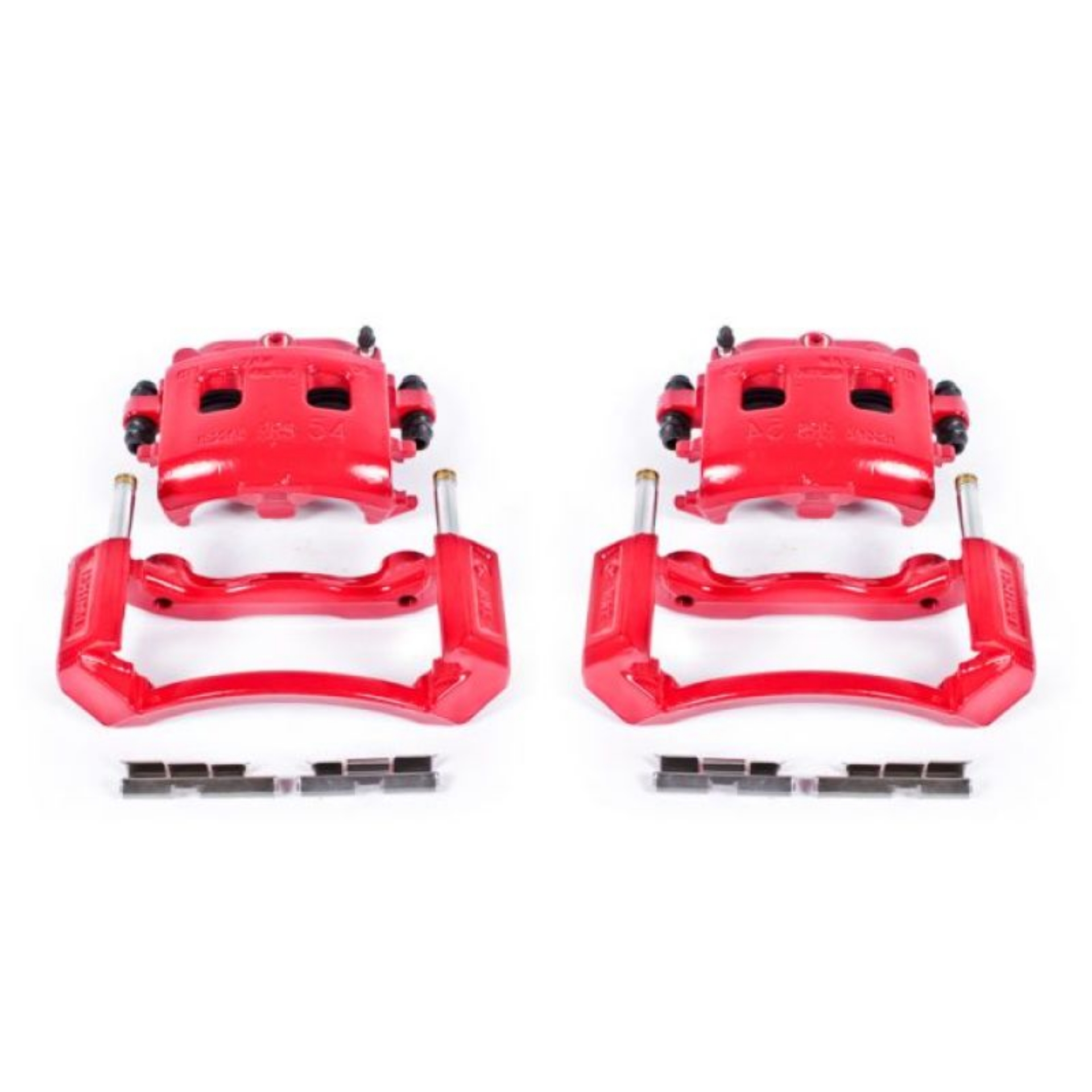 Picture of Power Stop 02-05 Dodge Ram 1500 Front Red Calipers w-Brackets - Pair