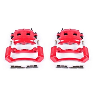 Picture of Power Stop 02-05 Dodge Ram 1500 Front Red Calipers w-Brackets - Pair