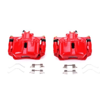 Picture of Power Stop 12-15 Honda Civic Front Red Calipers w-Brackets - Pair