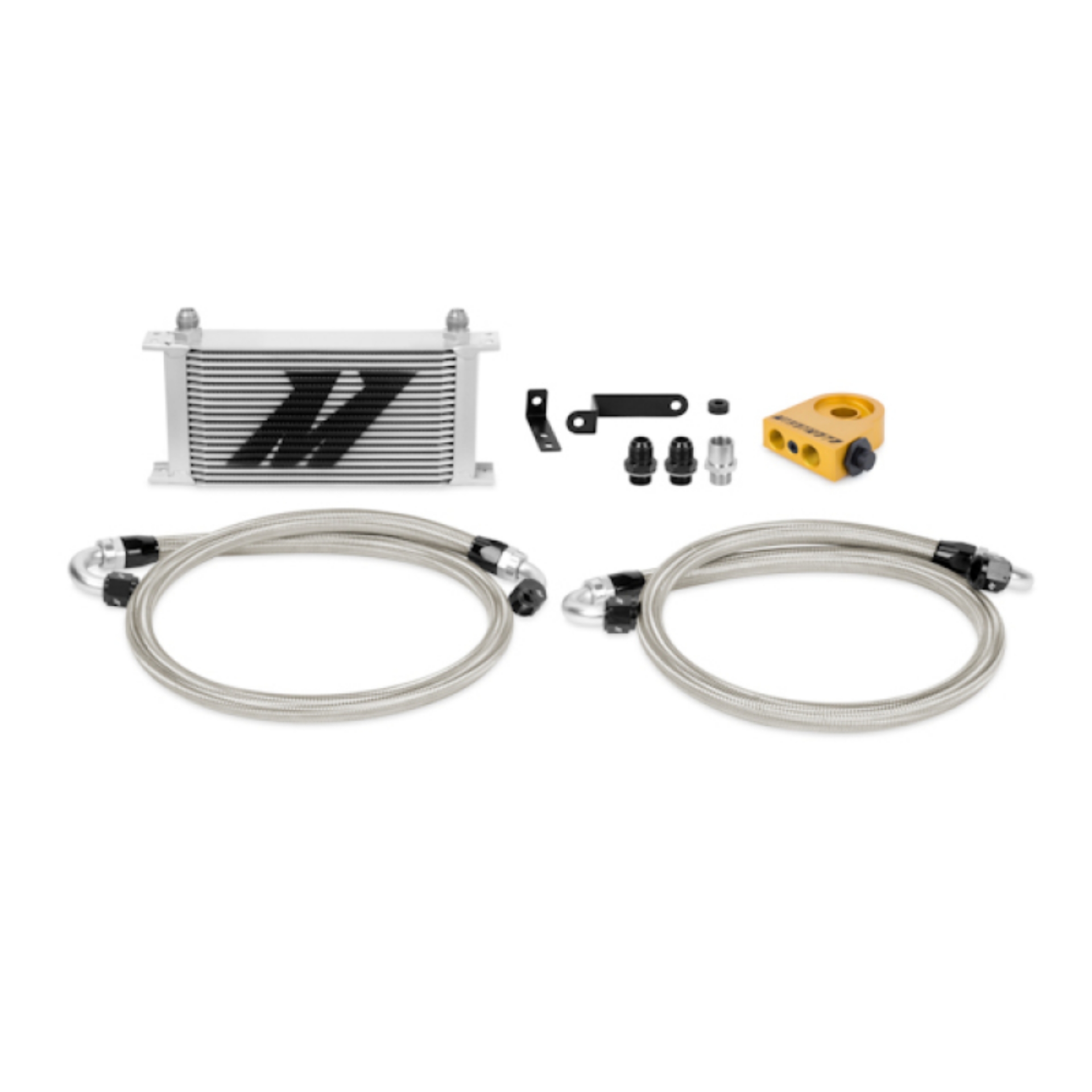 Picture of Mishimoto 08-14 WRX-STi Thermostatic Oil Cooler Kit - Silver