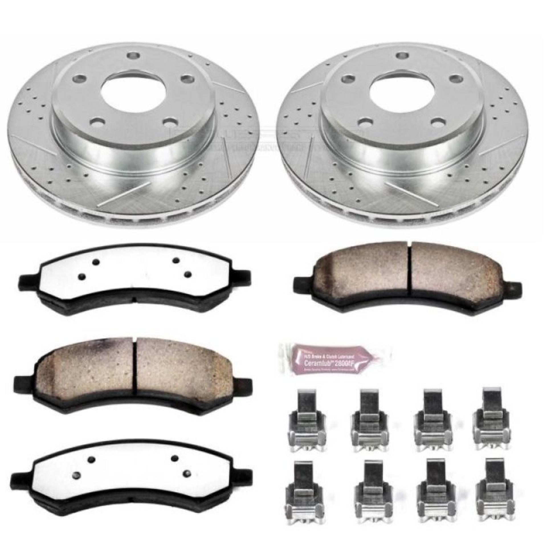 Picture of Power Stop 05-10 Dodge Dakota Front Z36 Truck & Tow Brake Kit