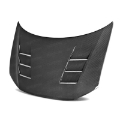 Picture of Seibon 12-13 Honda Civic 2dr TS-Style Carbon Fiber Hood