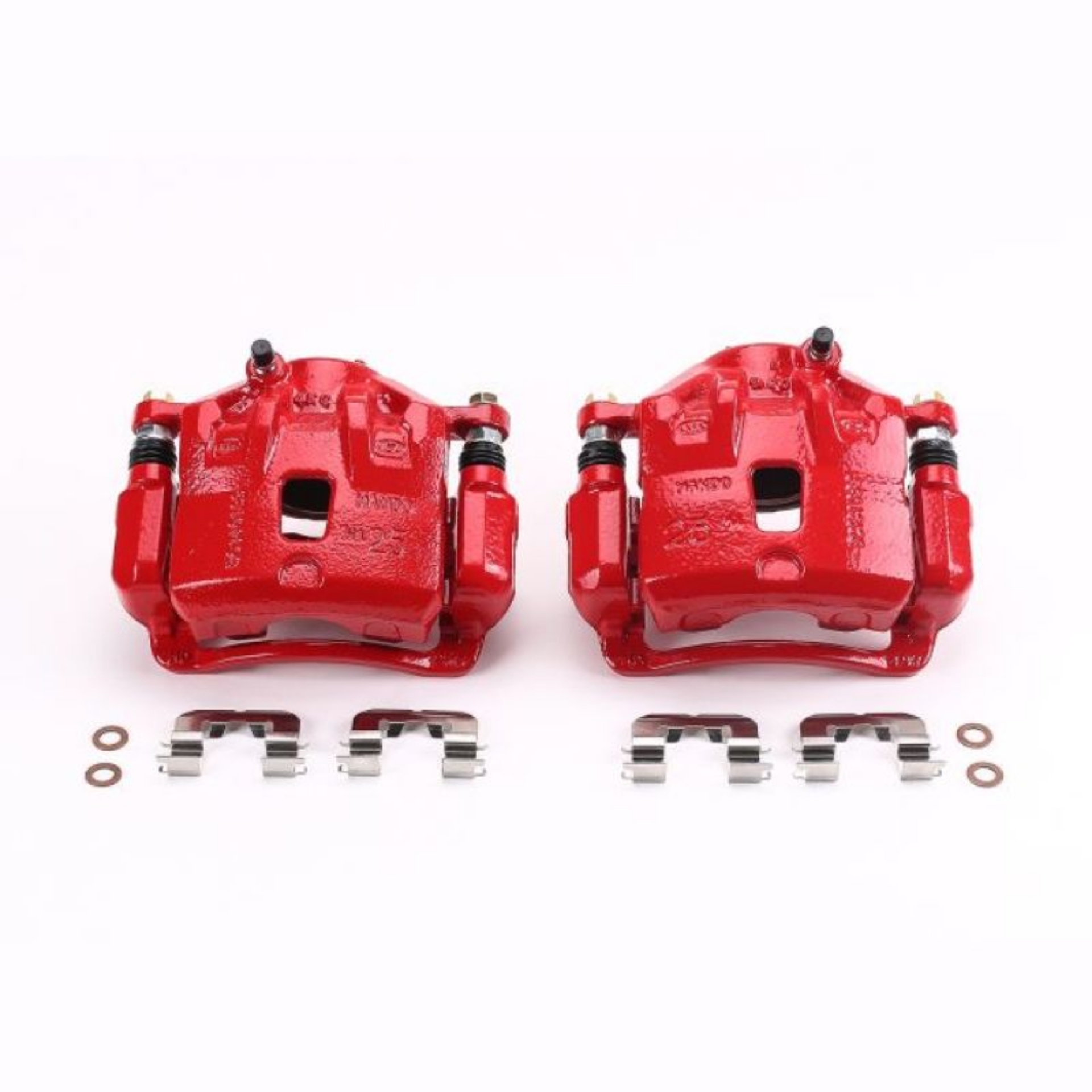 Picture of Power Stop 13-16 Hyundai Elantra Front Red Calipers w-Brackets - Pair