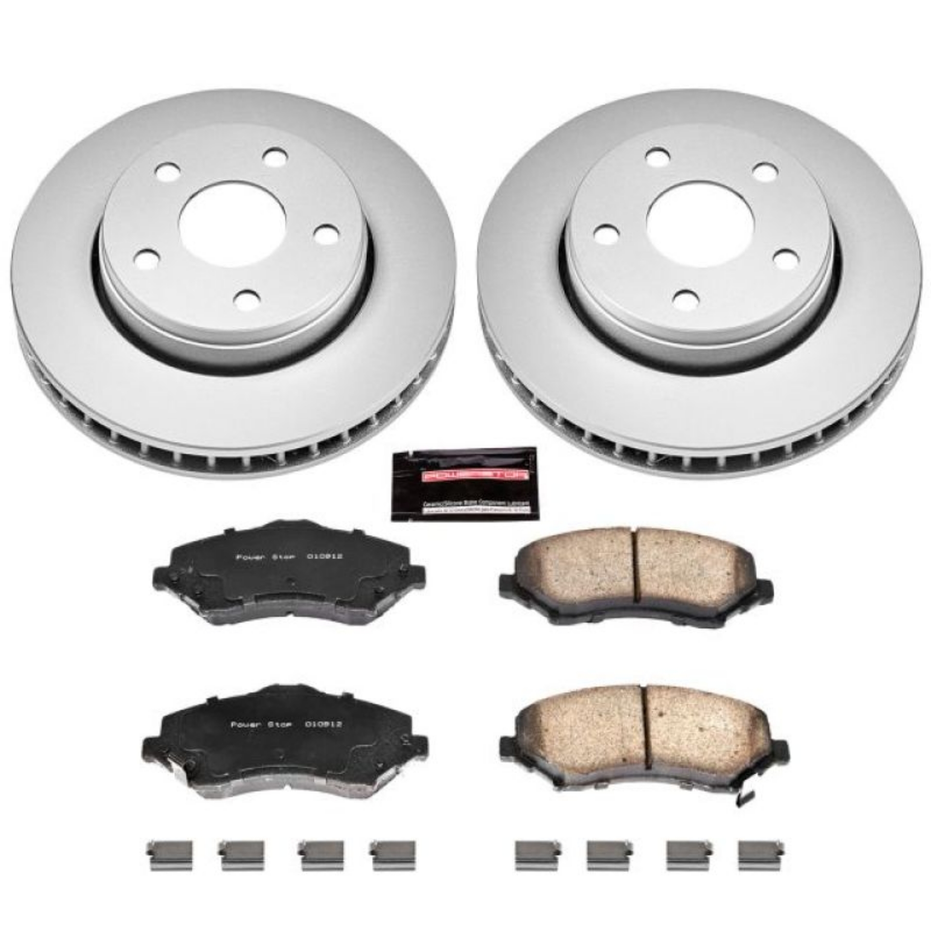 Picture of Power Stop 07-17 Jeep Wrangler Front Z17 Evolution Geomet Coated Brake Kit
