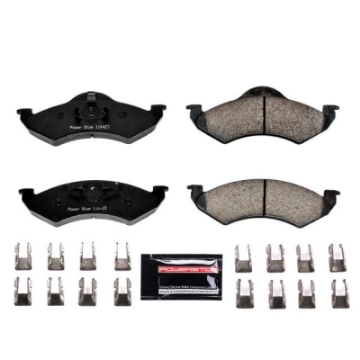 Picture of Power Stop 00-02 Dodge Dakota Front Z23 Evolution Sport Brake Pads w-Hardware