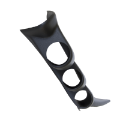 Picture of Autometer 99-06 GMC Sierra-Dmax w- speaker Triple Pillar - Black