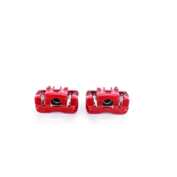 Picture of Power Stop 05-09 Hyundai Tucson Rear Red Calipers w-Brackets - Pair