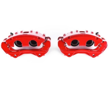 Picture of Power Stop 06-07 Cadillac CTS Front Red Calipers w-Brackets - Pair
