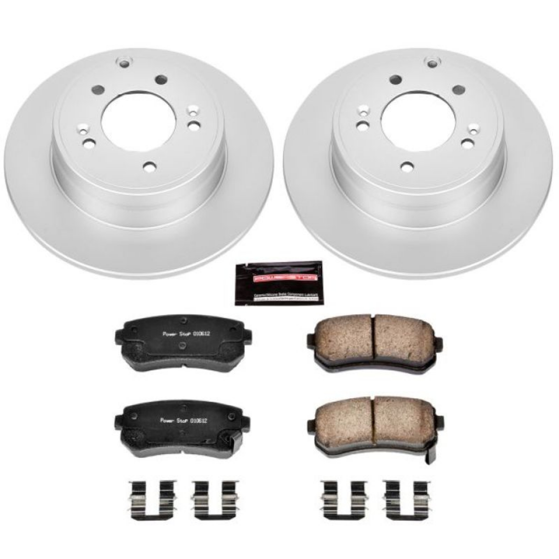 Picture of Power Stop 2015 Hyundai Sonata Rear Z17 Evolution Geomet Coated Brake Kit