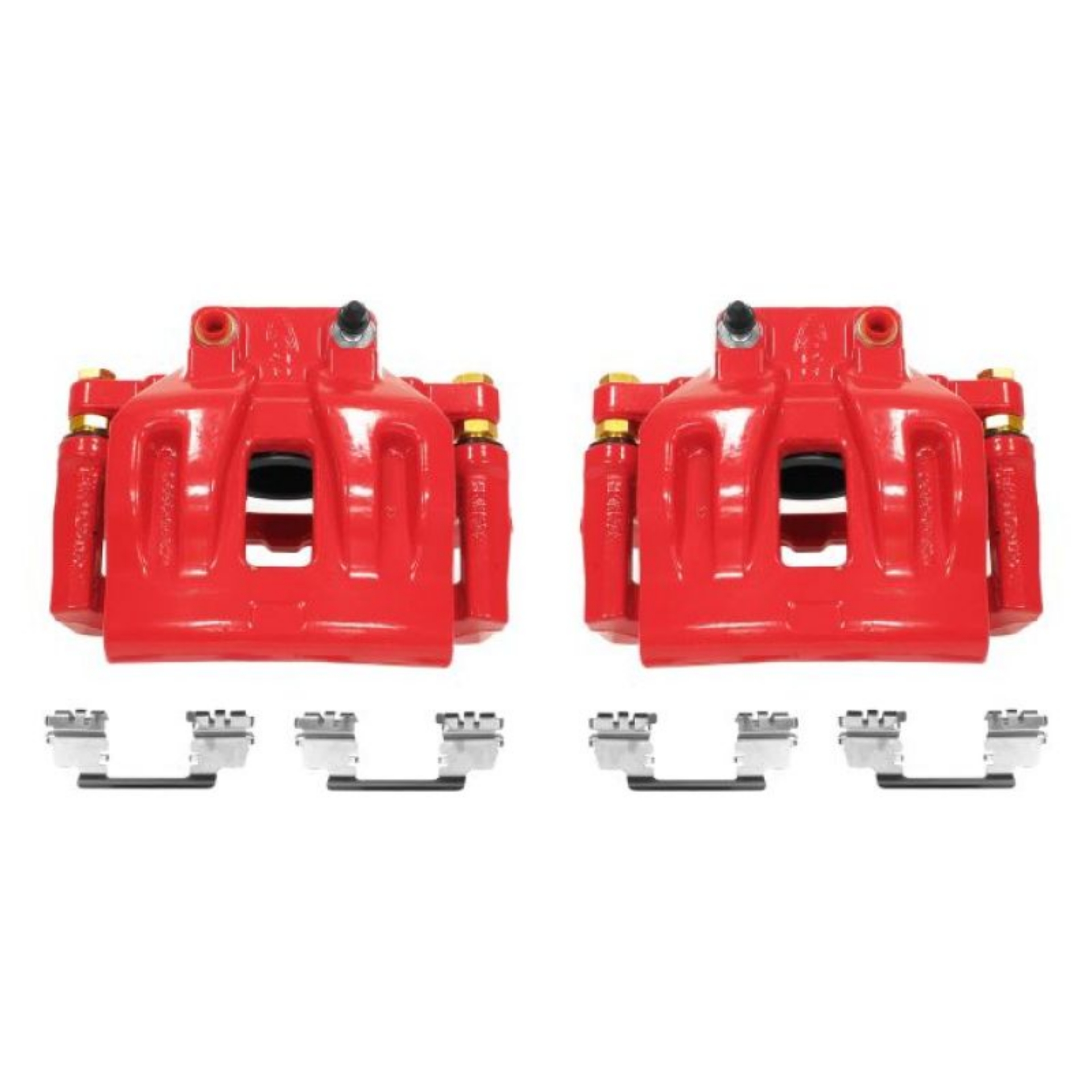 Picture of Power Stop 12-17 Chrysler 300 Front Red Calipers w-Brackets - Pair
