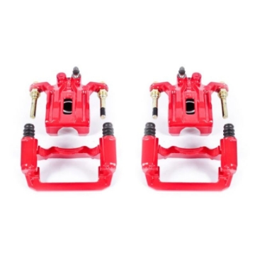 Picture of Power Stop 05-18 Nissan Frontier Rear Red Calipers w-Brackets - Pair
