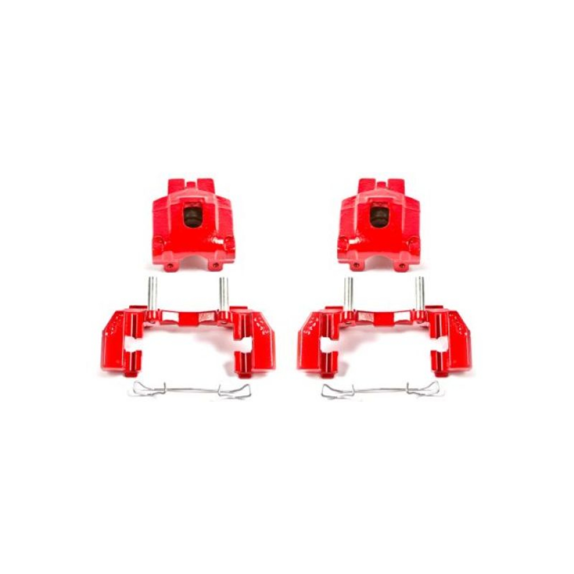 Picture of Power Stop 99-04 Jeep Grand Cherokee Rear Red Calipers w-Brackets - Pair