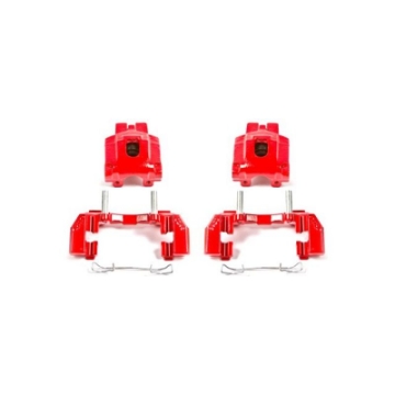 Picture of Power Stop 99-04 Jeep Grand Cherokee Rear Red Calipers w-Brackets - Pair