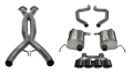 Picture of Corsa 15-19 Chevy Corvette Z06 3in Cat Back Exhaust Black Pro-Series Quad 4-5in Tip Xtreme