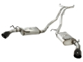 Picture of aFe MACHForce XP Exhaust 2-5in Stainless Steel CB-10-13 Chevy Camaro V6-3-6L td gloss blk tip