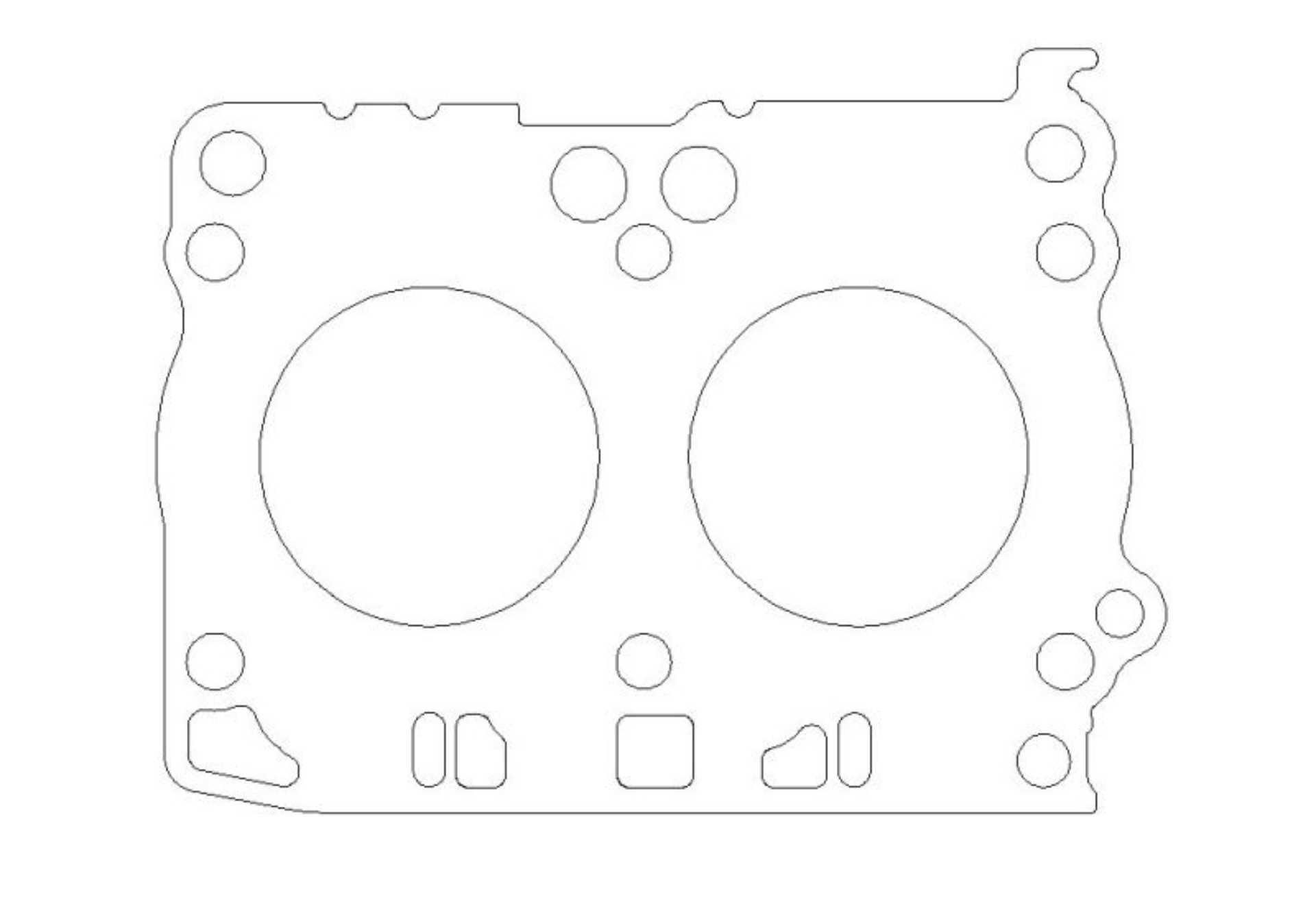Picture of Cometic Subaru FA20-FB25 89-5mm -032inch RHS MLX Head Gasket
