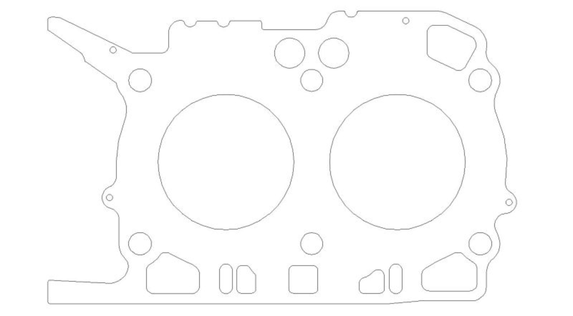 Picture of Cometic Subaru FA20-FB25 89-5mm -032inch LHS MLX Head Gasket