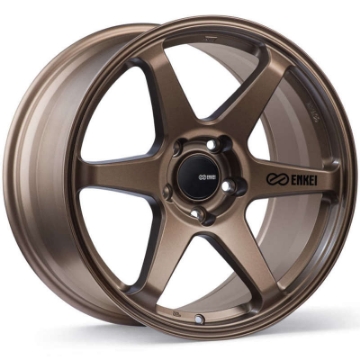 Picture of Enkei T6R 18x9-5 45mm Offset 5x120 Bolt Pattern 72-6 Bore Matte Bronze Wheel