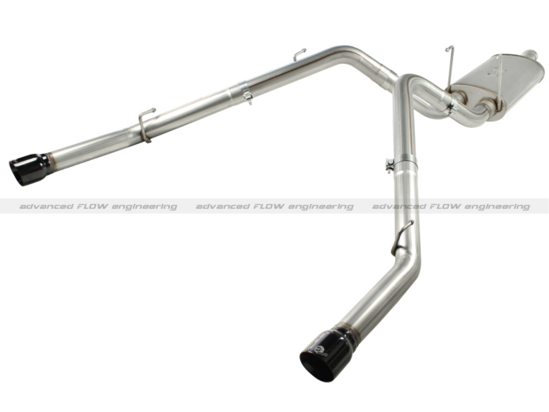 Picture of aFe MACHForce XP Exhausts Cat-Back SS-409 EXH CB Dodge Ram 1500 5-7L HEMI 09-13 Glossed Black