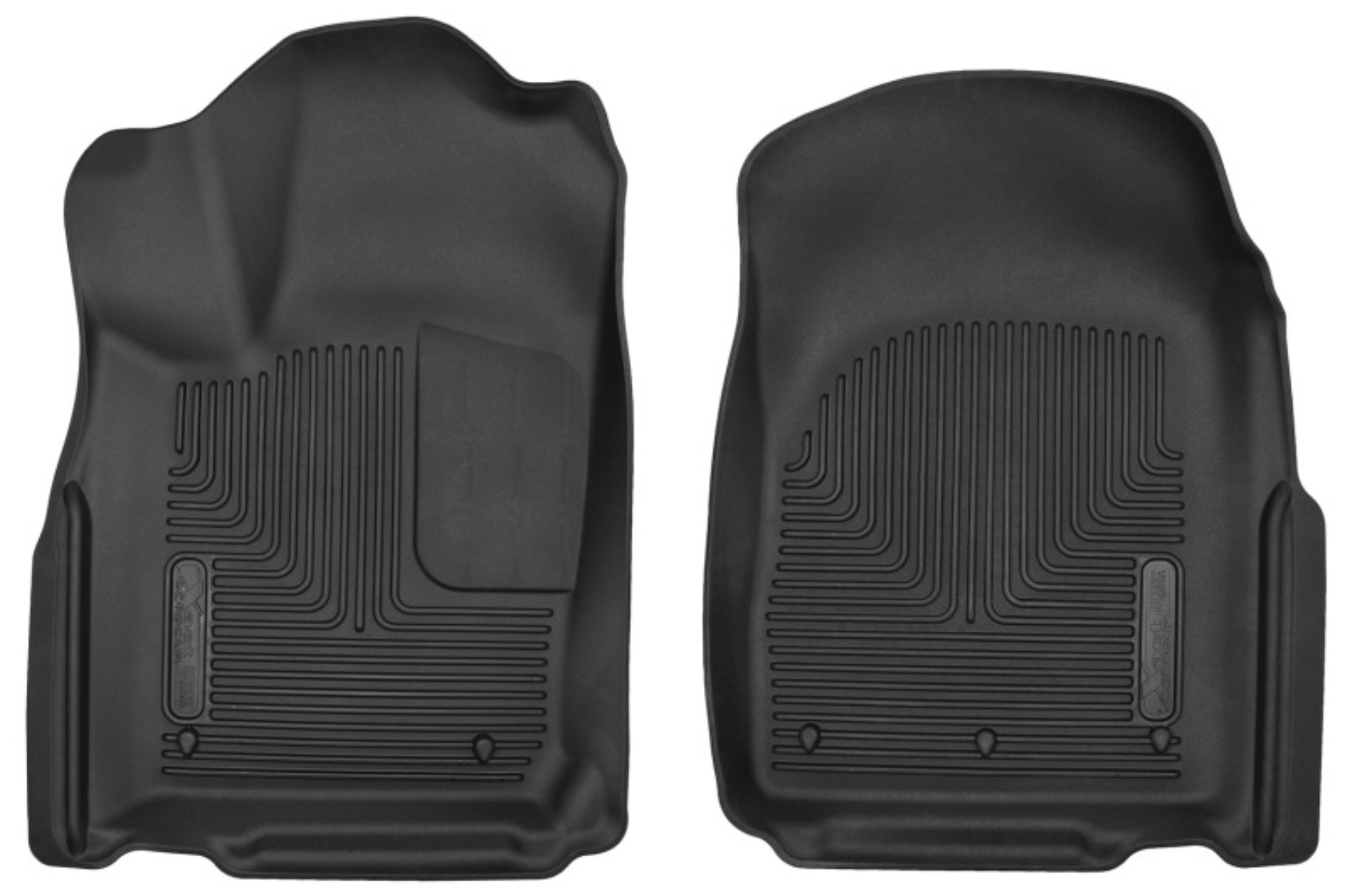 Picture of Husky Liners 11-24 Dodge Durango - 11-14 Jeep Grand Cherokee X-Act Contour Black Front Floor Liners
