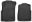 Picture of Husky Liners 05-11 Toyota Tacoma PickupCrew - Ext - Std Cab X-Act Contour Black Front Floor Liners
