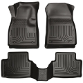 Picture of Husky Liners 12-14 Chevrolet Sonic Weatherbeater Black Front & 2nd Seat Floor Liners