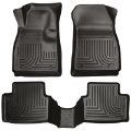 Picture of Husky Liners 14 Chevrolet Impala Weatherbeater Black Front & 2nd Seat Floor Liners
