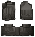 Picture of Husky Liners 15 Toyota Corolla Weatherbeater Black Front & 2nd Seat Floor Liners
