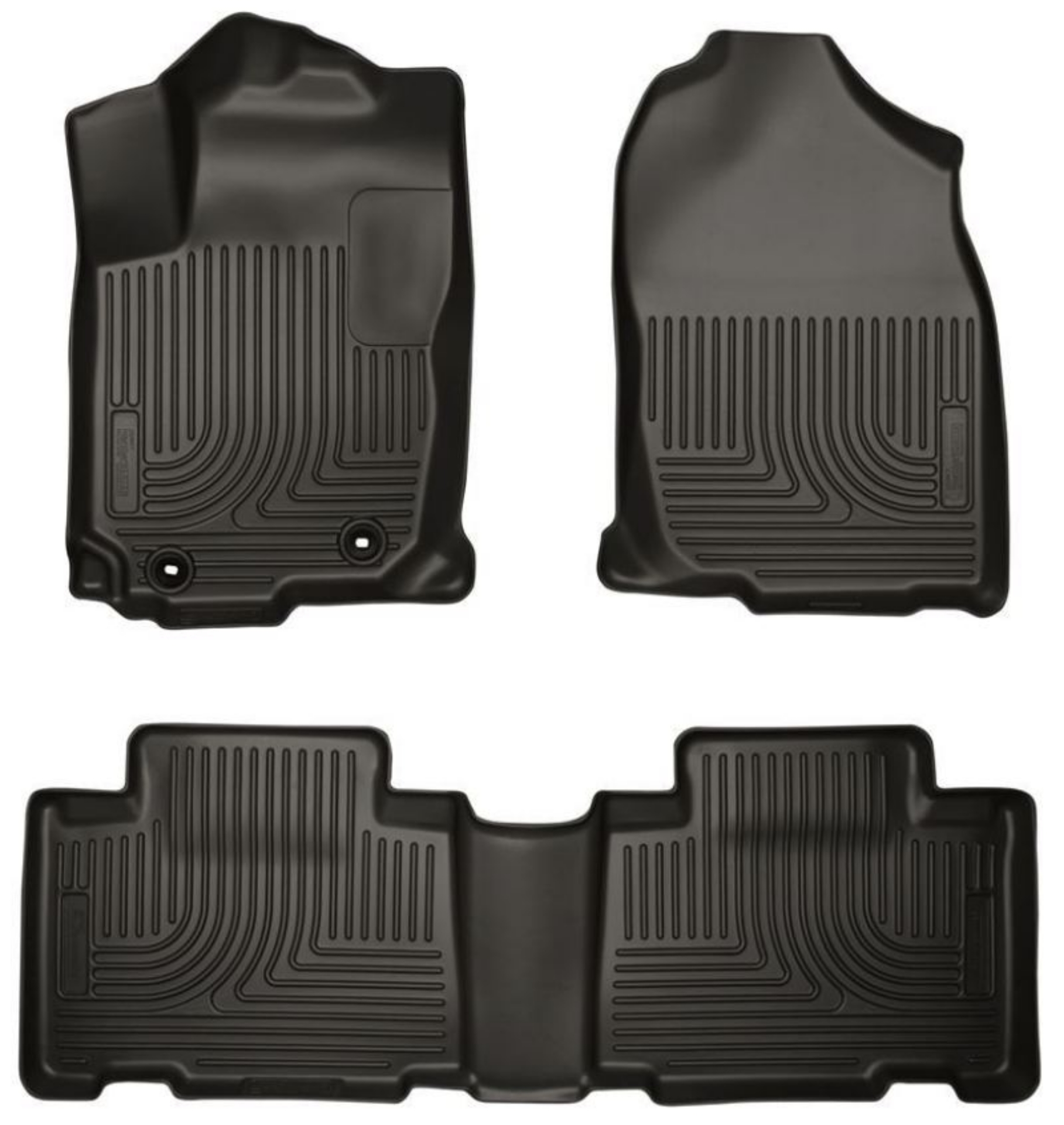 Picture of Husky Liners 15 Toyota Corolla Weatherbeater Black Front & 2nd Seat Floor Liners