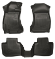 Picture of Husky Liners 14 Subaru Forester Weatherbeater Black Front & 2nd Seat Floor Liners