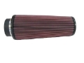 Picture of K&N Universal Rubber Filter 4inch FLG - 6inch OD-B - 4-5-8inch OD-T - 14inch H