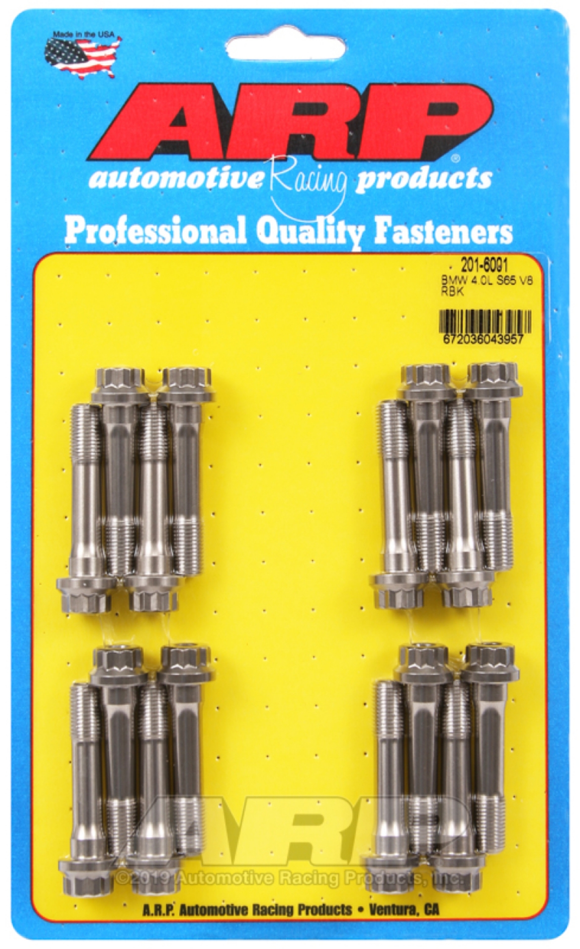Picture of ARP BMW 4-0L S65 V8 Custom Age 625 Plus Rod Bolt Kit