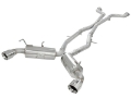 Picture of aFe Takeda 2-5inch SS Exhaust Cat-Back 09-13 Nissan 370Z V6 3-7L Polished Tips