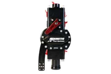 Picture of Aeromotive System Pump 16-5gpm Shut Off Valve 2x 08AN Blocks 1-25in Inlet 10AN Outlet -775 Gear Set